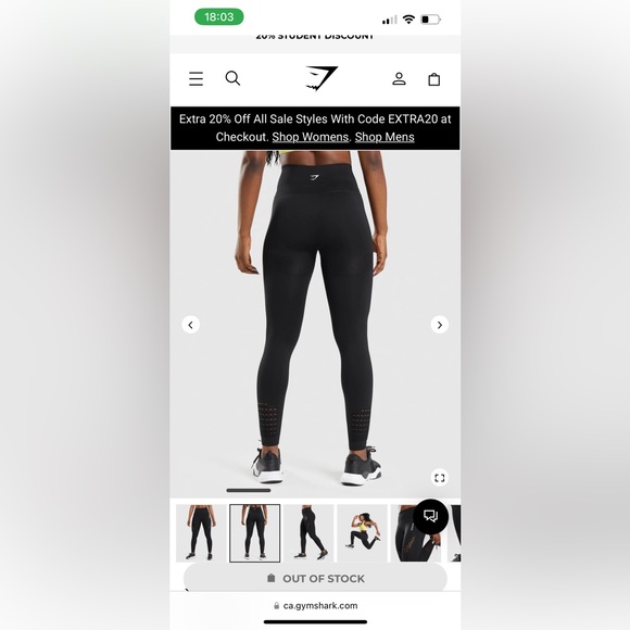 Gymshark energy seamless leggings - Picture 6 of 6